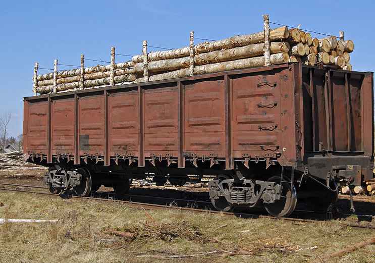 Перевозка ЛЕСА вагонами из Кондопоги в Краснодар